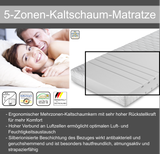 Polsterbett Cambria ohne Fußteil